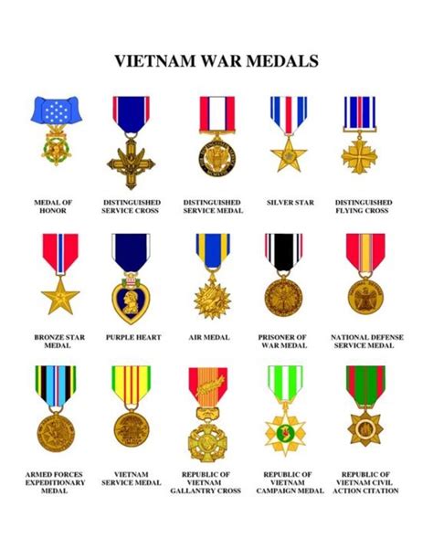 Hull, Jr. . Vietnam war medals and their meanings